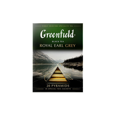 Чай Гринфилд «Royal Earl Grey» пир. 20 шт