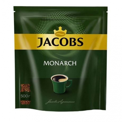 Кофе Якобс Монарх пакет 500 гр