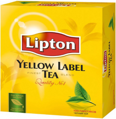 Lipton Yellow Label (100 шт.)